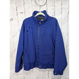 Vintage Carhartt Fleece Lined Jacket Full-zip‎ Pockets Blue Men sz XL